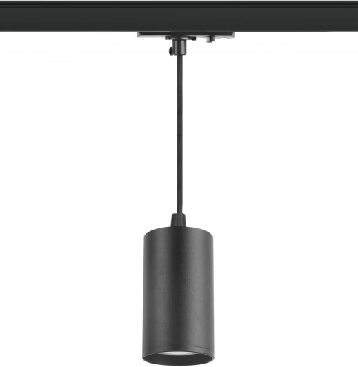 TR45 - GU10 S BK Трековый светильник однофазный ЭРА TR45 - GU10 S BK подвесной, под лампу MR16 черный Б0054182