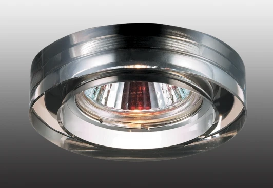 369478 Встраиваемый точечный светильник Novotech Glass 369478