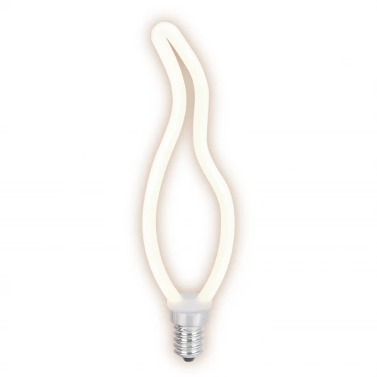 TH-B2390 Лампочка светодиодная филаментная белая свеча на ветру E14 4W Thomson Deco Tail Candle TH-B2390