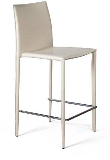 2001000000777 Стул полубарный Rolf, кожа бежевый Top Concept ROLF 2001000000777