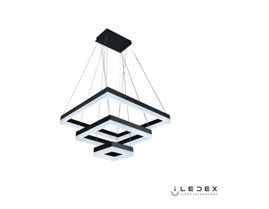 D0319-3 (200x400x600) BK Подвесной светильник iLedex Twins D0319-3 (200x400x600) BK