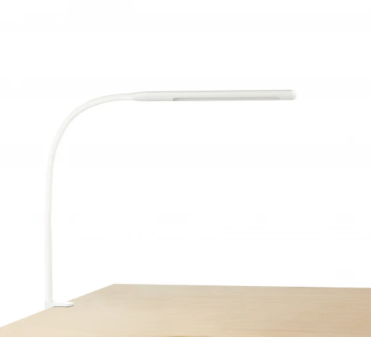 T111043TW1W Настольная лампа на струбциной светодиодная на гибкой ножке 15Вт 1100Лм 3000-6000K белый Donolux Kaa T111043TW1W