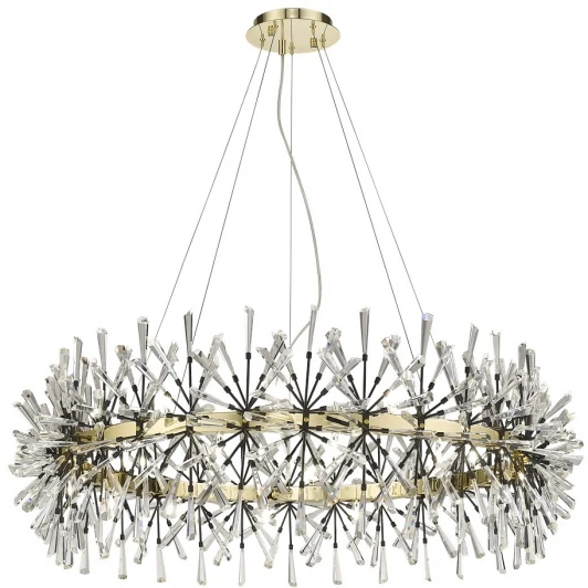 WE119.28.303 Подвесной светильник Floriane WE119.28.303 Wertmark (220V, хрусталь, на тросе)