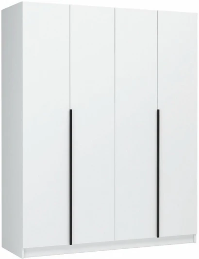 586596 Шкаф Широн 1600 (Широн 1600 белый / белый) Woodville арт.586596