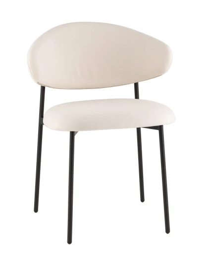 УТ000042347 Стул Evan велюр молочный Stool Group УТ000042347