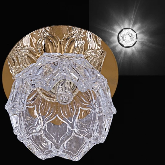 08101-9.0-001H G9 GD Встраиваемый точечный светильник Reluce 08101-9.0-001H G9 GD (220V)