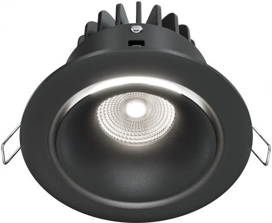 DL031-L12W4K-B Встраиваемый светильник Yin 4000K 1x12Вт 60° LED Maytoni Technical DL031-L12W4K-B (220V, круглые)