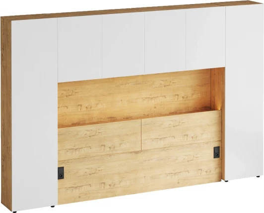 891687 Стенка Modus ОГОГО Обстановочка! (ЛДСП/Белый) арт.891687