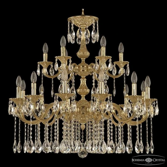 72101/12+6/300/2d A G Подвесная люстра Bohemia 7210 72101/12+6/300/2d A G