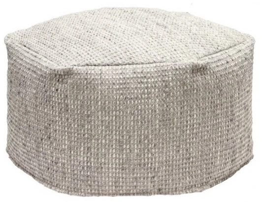 156823 Almadraba Пуф серого цвета 100% ПЭТ 60 x 50 см La Forma (ex Julia Grup) арт.156823