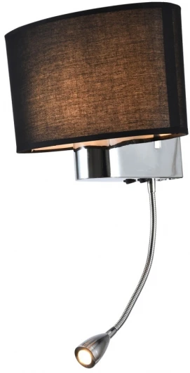 LSP-6037 Бра на гибкой ножке для чтения Lussole Scurry LSP-6037 (220V, выключатель)