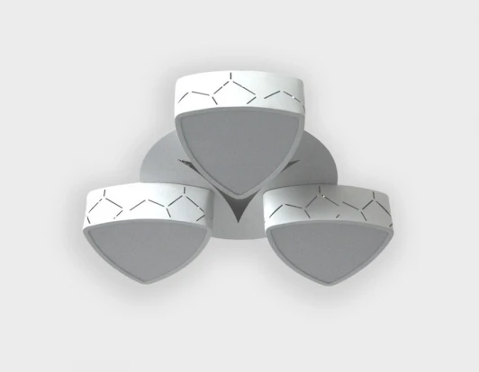 FG2063 WH 72W+15W D330 Потолочная люстра Ambrella Orbital Granule FG2063 WH 72W+15W D330