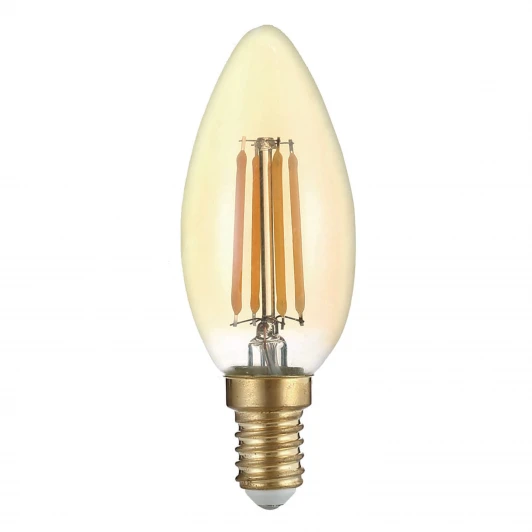 TH-B2113 Лампочка светодиодная филаментная прозрачная свеча E14 5W Thomson Candle TH-B2113