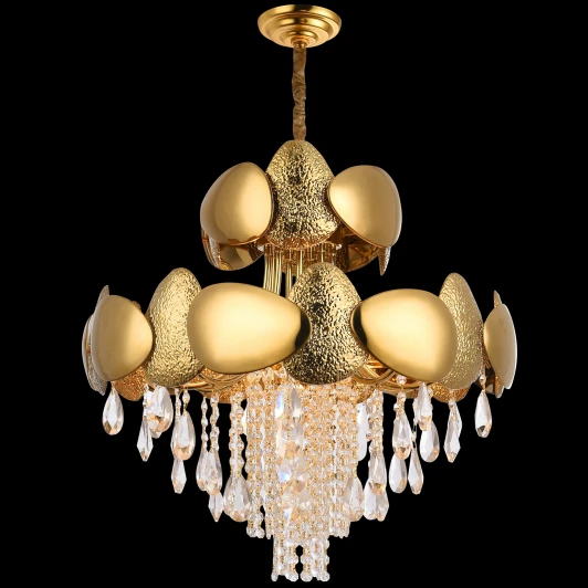 VALENCIA 91009/8C GOLD Подвесная люстра Natali Kovaltseva Valencia 91009/8C GOLD