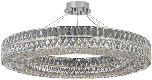 Sora E 1.5.100.100 N Подвесная люстра Arti Lampadari Sora Sora E 1.5.100.100 N (220V, хрусталь, на тросе, кольцо)