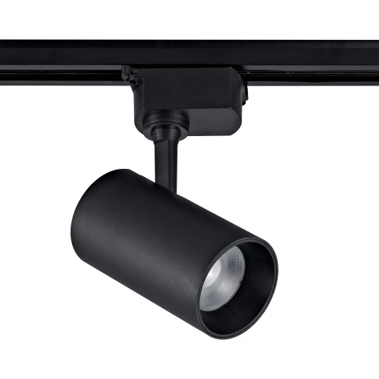 ULB-Q230 28W/4000К BLACK Трековый светильник однофазный, светодиодный. 2400 Лм. 4000К Корпус черный Volpe ULB-Q230 ULB-Q230 28W/4000К BLACK