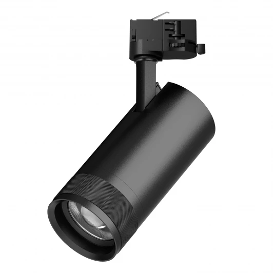 C4307QT Трековый светильник трехфазный светодиодный 30W 220V 2100LM 20-55G с адаптером Lightstar Canno Pro C4307QT