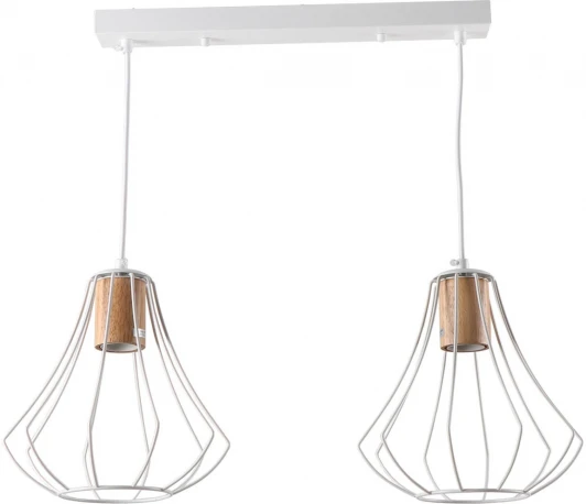 MD.9052-2-P-WH+WOOD Подвесной светильник Imex MD.9052-2-P-WH+WOOD