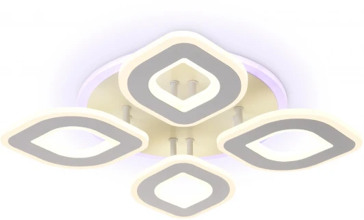 FA8841 Потолочная люстра Ambrella Acrylica FA8841 (регулировка яркости, LED, 220V, пульт управления, цветы)