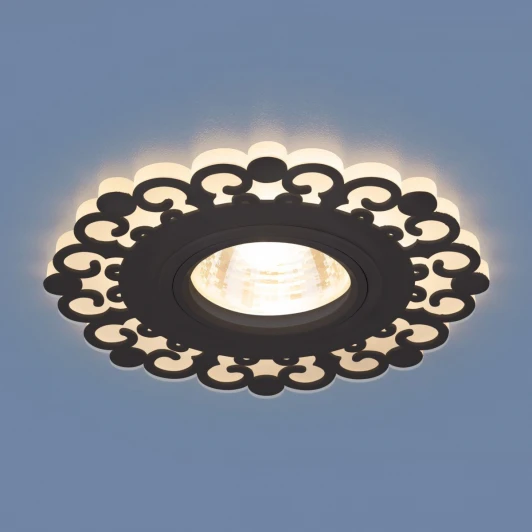2196 MR16 BK черный Встраиваемый точечный светильник Elektrostandard 2196 MR16 BK черный