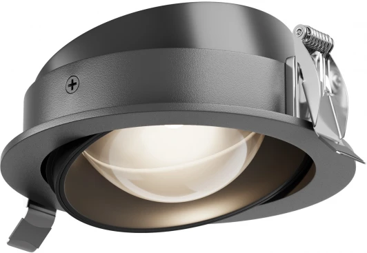 DL105-12W4K-B Встраиваемый светильник Maytoni Lens DL105-12W4K-B (LED, 220V, круглые, IP44)