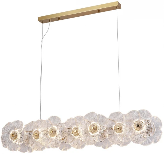 07601-95L,36 Подвесная люстра светодиодная Kink Light Грея 07601-95L,36 (220V, на тросе, цветы)