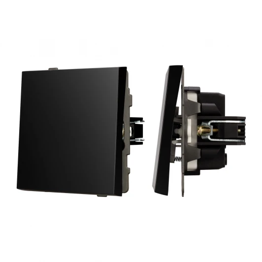 054143 Механизм звонкового выключателя SWT-TENDO-MKR1-PL-BK (230V, 10A) (Arlight) 054143