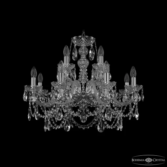 1411/8+4/240 Ni Подвесная люстра Bohemia 1411 1411/8+4/240 Ni