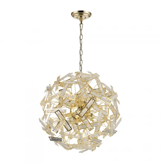 MS.2298.600 GD Подвесной светильник хрустальный Modelux MODESTYLE MS.2298.600 GD