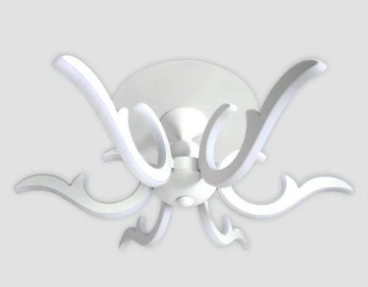 FK77/6 WH 200W D720 Потолочная люстра Ambrella Orbital Klassika FK77/6 WH 200W D720