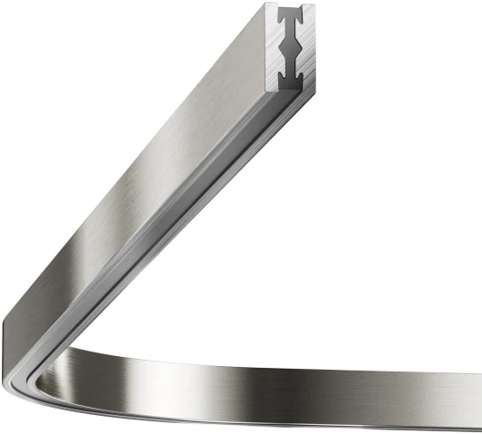 TRX154-RC80-PT Радиусный коннектор для шинопровода Flarity платина Maytoni Accessories for tracks Flarity TRX154-RC80-PT (24V)