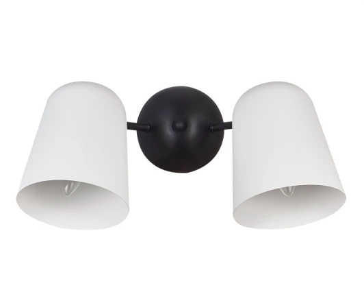 ENRIQUE AP2 BLACK/WHITE Бра Crystal Lux ENRIQUE AP2 BLACK/WHITE