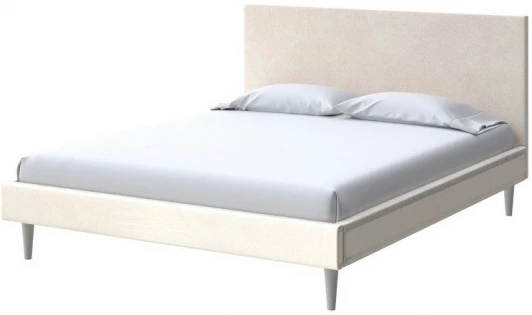 2018652 PROxSON Кровать Claro (Ткань: Велюр Casa Сахарный) 160x200