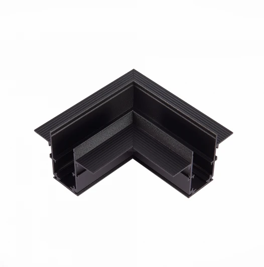 ST1007.429.12 Угол-соединитель для встраиваемого магнитного шинопровода под ГКЛ 12мм ST Luce Skyline 48 ST1007.429.12 Черный