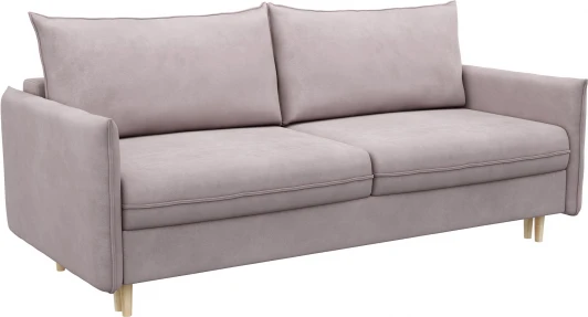 AAA41309013 СКАНДИ Диван тканевый прямой розовый D1 furniture арт.AAA41309013