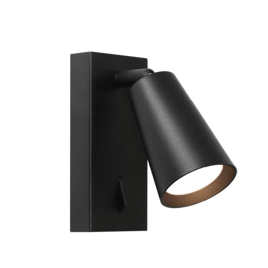 WSL-GU10/W11BL Спот Wolta WSL-GU10/W11BL под лампу GU10 Черный CONO