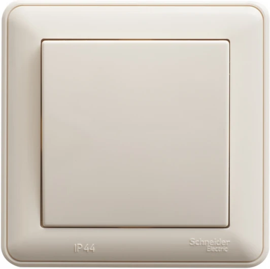 VS610-156-28 Выключатель встраиваемый одноклавишный (слоновая кость) Systeme Electric W59 VS610-156-28