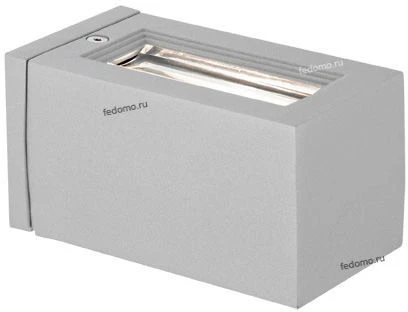 88572 Светильник настенно-потолочный уличный Eglo Tabo 1, 1 плафон, серебро