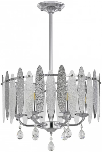 374309/6/350/470 CR Подвесная люстра хрустальная на штанге Arte Milano Sorrento-4309 374309/6/350/470 CR (220V)