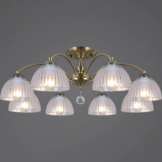 IL0564-8CSQ-25AB ELITE Потолочная люстра на штанге ILLUMICO IL0564-8CSQ-25AB ELITE