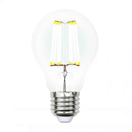 LED-A60-10W/NW/E27/CL PLS02WH Набор из 5штук Лампочка светодиодная прозрачный шар E27 10W Uniel LED-A60-10W/NW/E27/CL PLS02WH Набор из 5штук