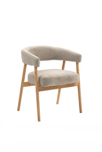 УТ000041730 Стул обеденный Zubo с деревянными ножками бежевый Stool Group арт.УТ000041730