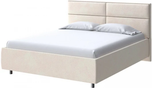 2017362 PROxSON Кровать Pado без основания (Ткань: Велюр Casa Сахарный) 90x190