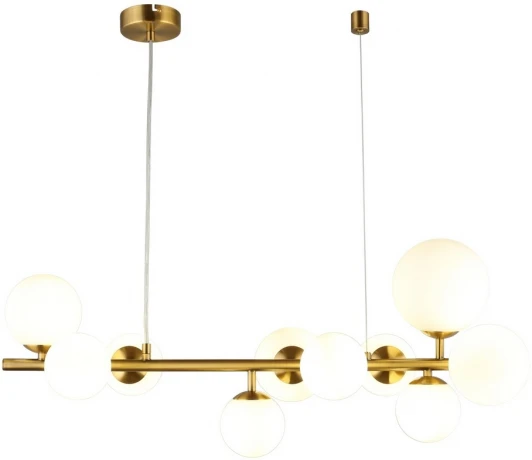 APL.314.03.10 Подвесной светильник Aployt Letizia APL.314.03.10 (220V, на тросе, шарики, молекулы)