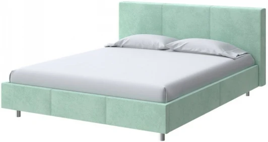 2015958 PROxSON Кровать Novo (Ткань: Велюр Teddy Мятный) 140x200