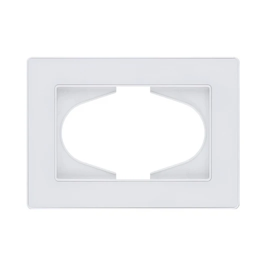 EA120WH Рамка для двойной розетки белый Kollinger Eleganz Acryl EA120WH