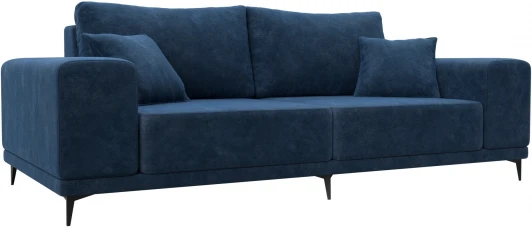 126690 Диван прямой Льюес Лига Диванов (Велюр) арт.126690