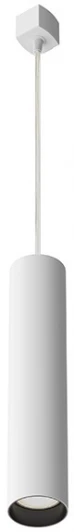 TR025-1-GU10-W Трековый подвесной светильник Focus Unity GU10 50Вт (однофазный) Maytoni Technical TR025-1-GU10-W (220V, круглые)