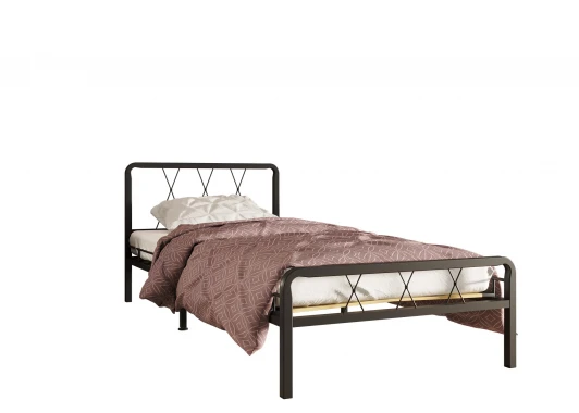 102071 Кровать КМД 18 90 черный Форвард Клэр 102071