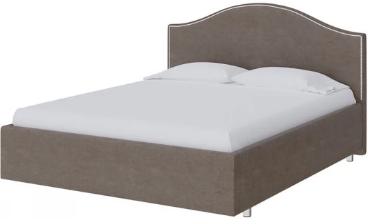1912911 PROxSON Кровать Classic (Ткань: Велюр Лофти Кофейный) 140x200